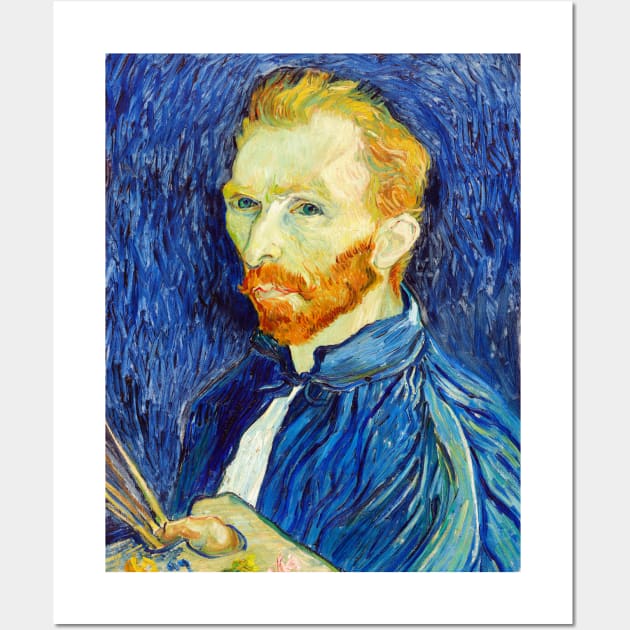 Self-Portrait by Vincent van Gogh Wall Art by MasterpieceCafe